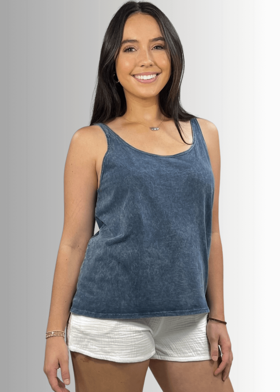 Twenty Four Seven Cotton Tank Vintage Black - Concordia Style Boutique