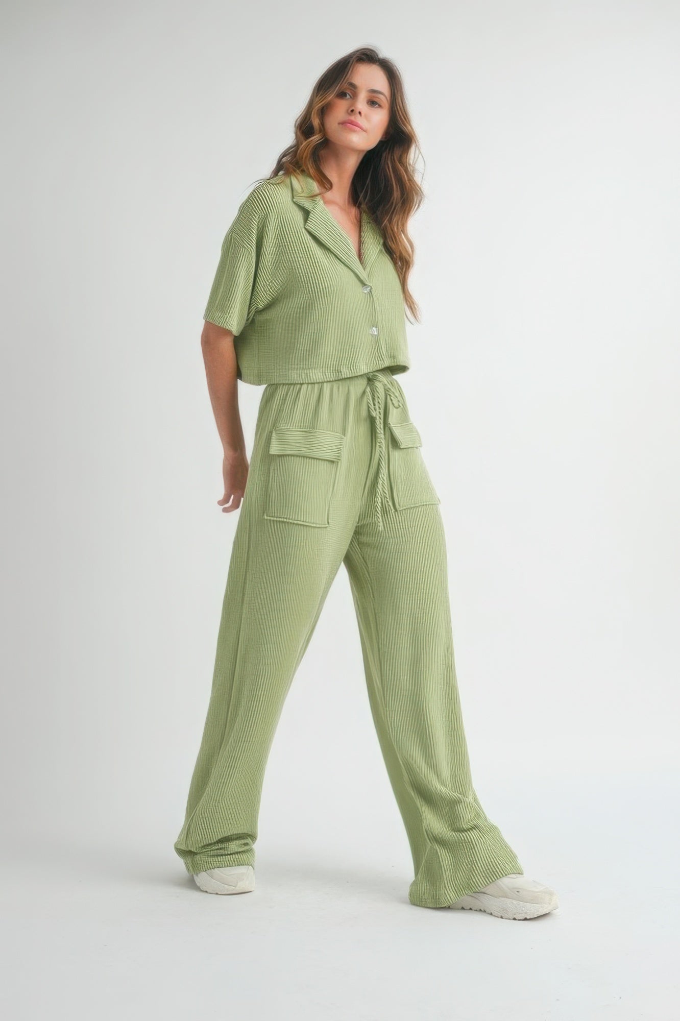 Button Up 2 Piece Set - Concordia Style Boutique