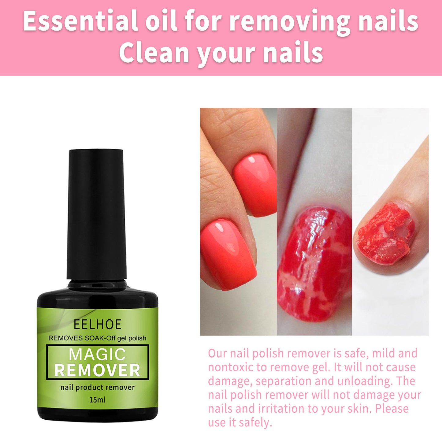 EELHOE Nail Polish Remover - Premium Nail Polish Remover from Concordia Style Boutique - Just $6.72! Shop now at Concordia Style Boutique