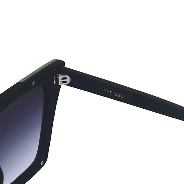The CEO - Black Faded Black Lens Cateye Sunglasses - Concordia Style Boutique