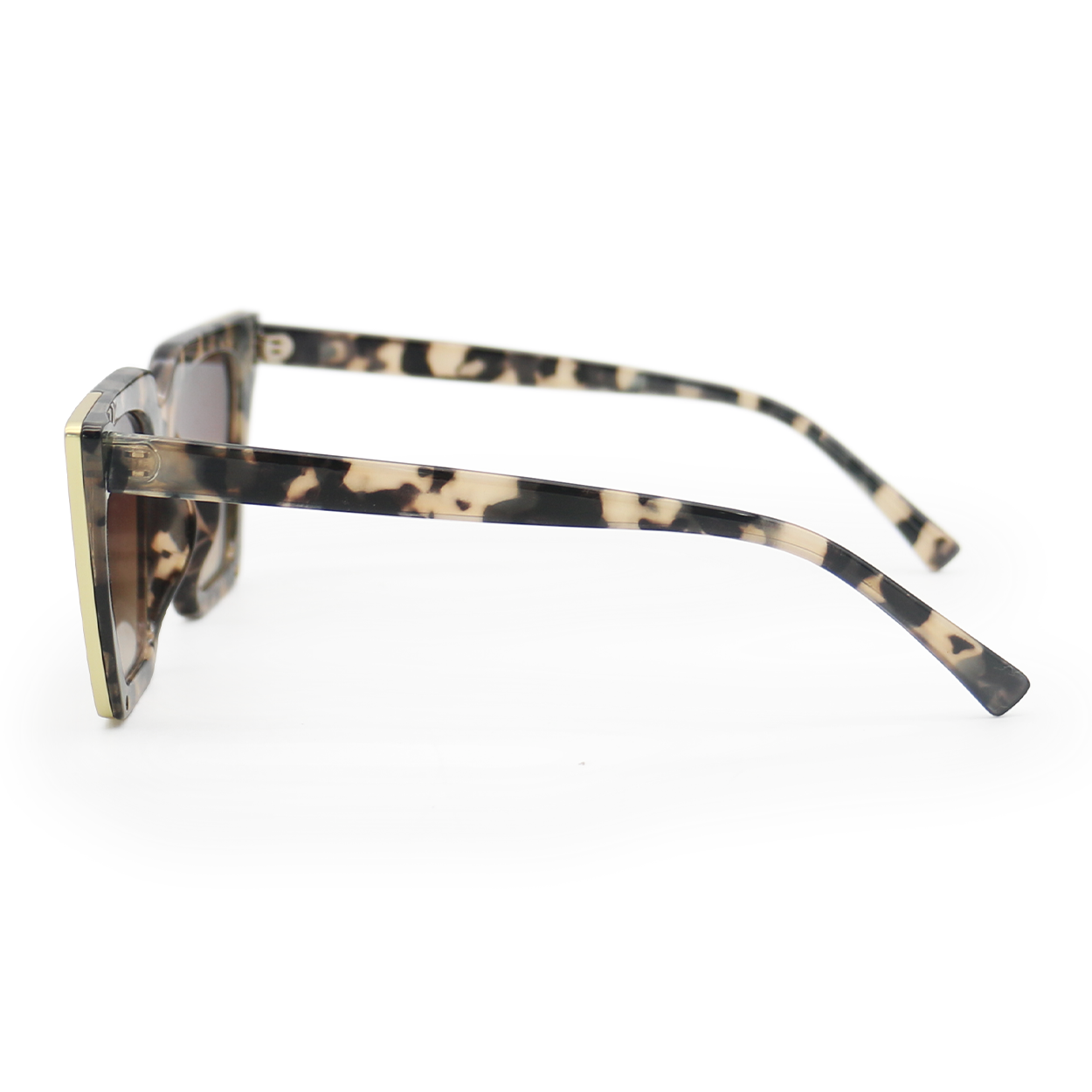 The CEO - Sustainable Tortoise Frame Brown Lens Cateye Sunglasses - Concordia Style Boutique