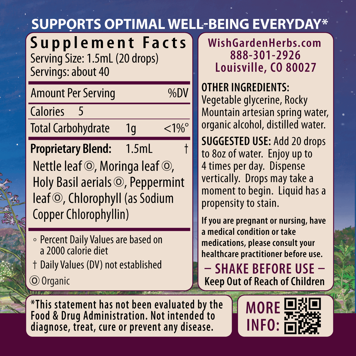Chlorophyll & Friends - Concordia Style Boutique