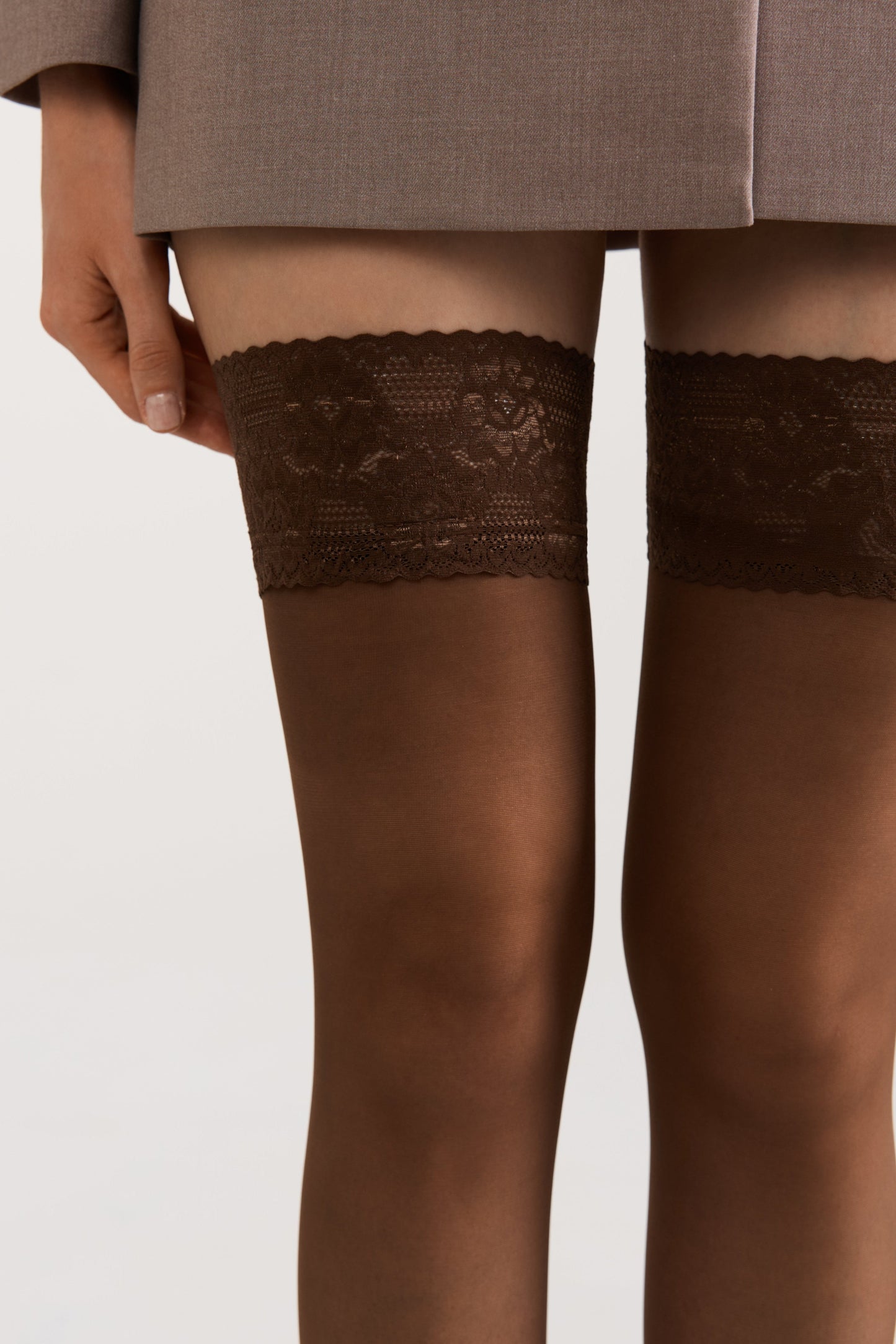 Stockings Conte Class 20 Den - Silicone Lace Top - Concordia Style Boutique