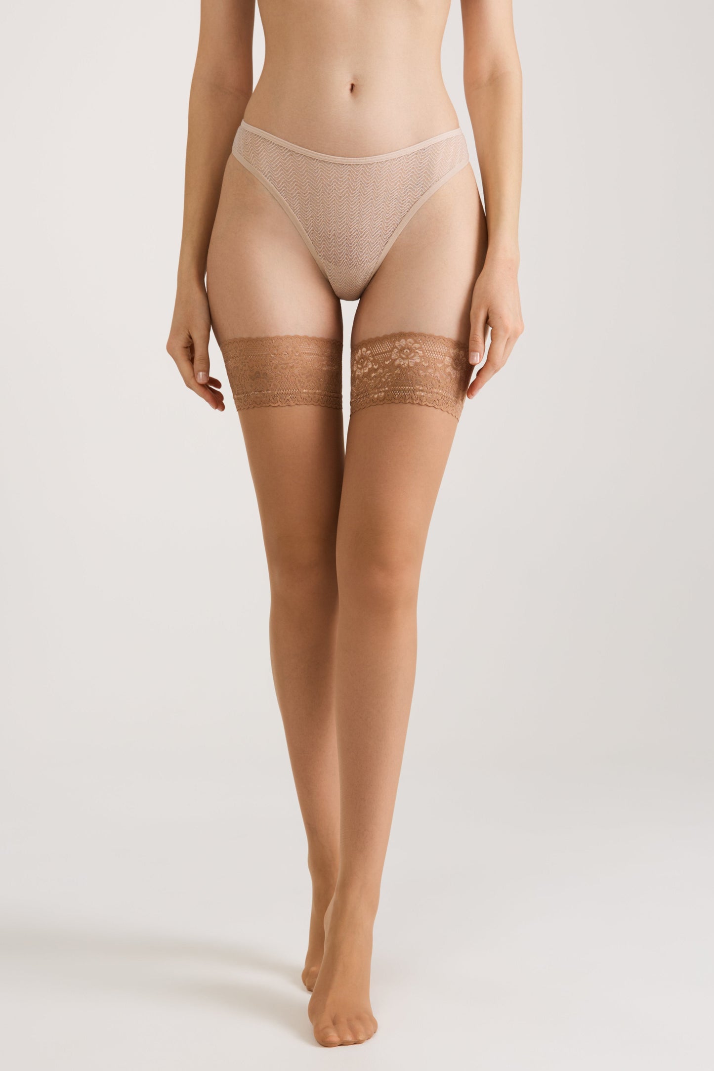 Stockings Conte Class 20 Den - Silicone Lace Top - Concordia Style Boutique