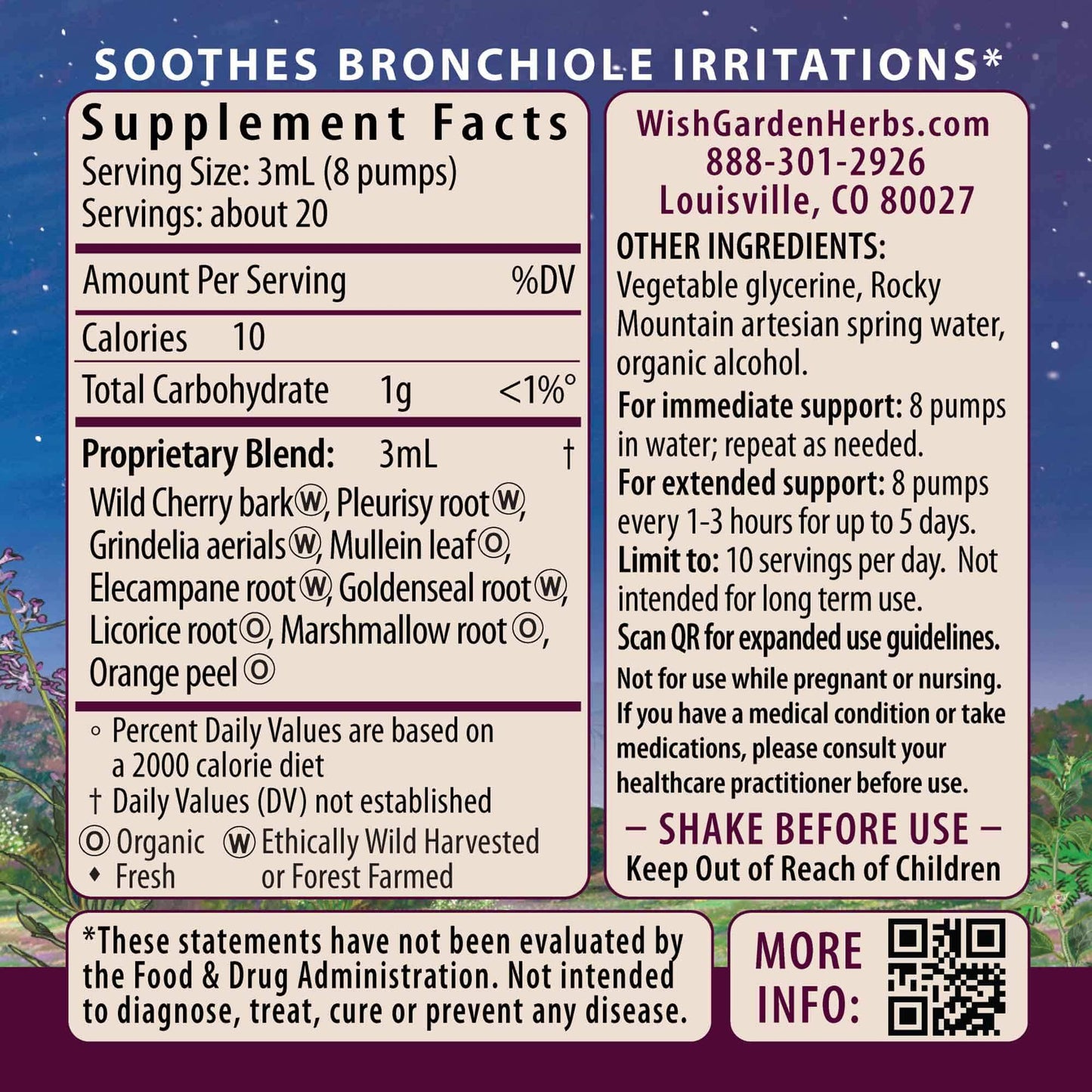 Serious Cough Soothing & Quieting - Concordia Style Boutique