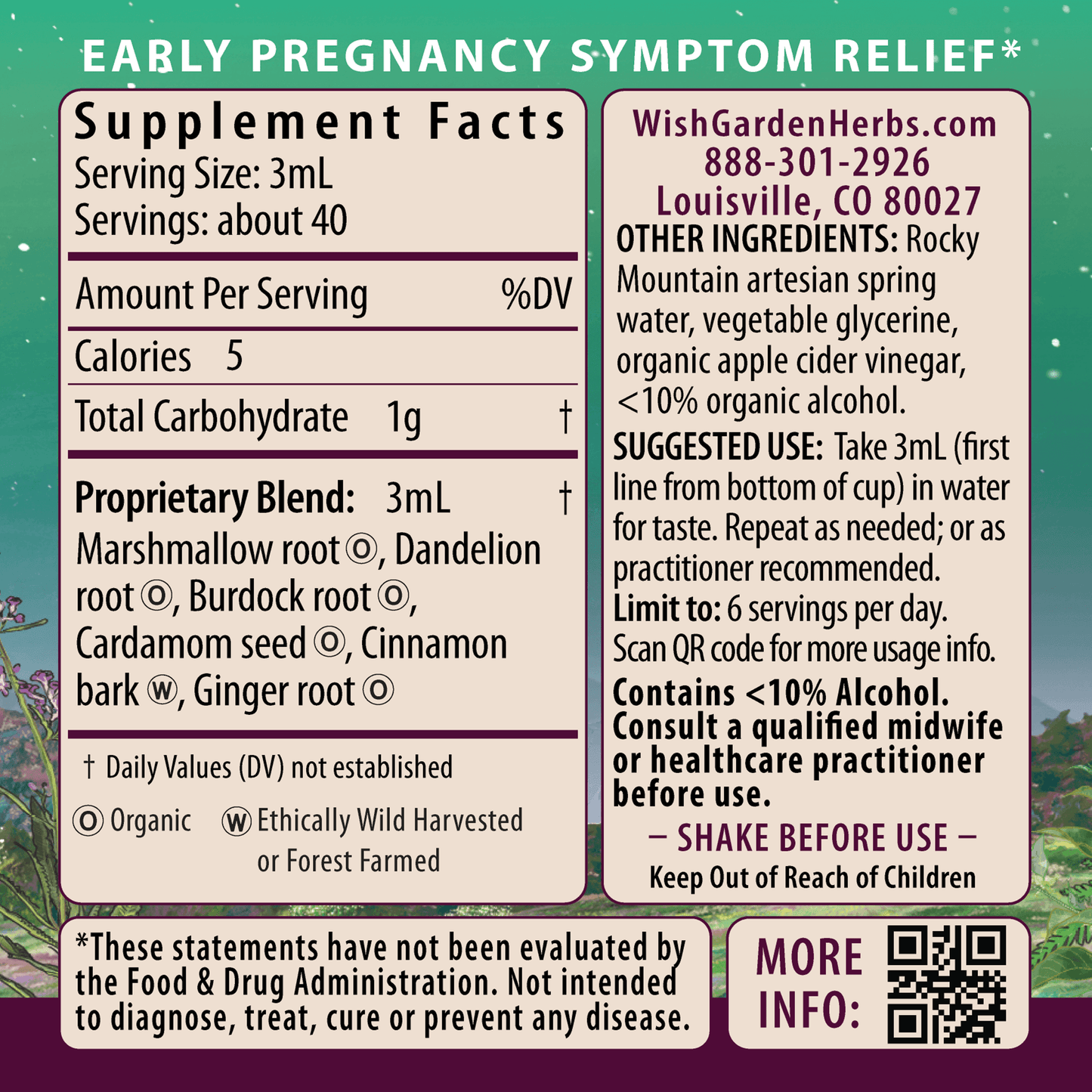 Morning Sickness Nausea Relief - Concordia Style Boutique