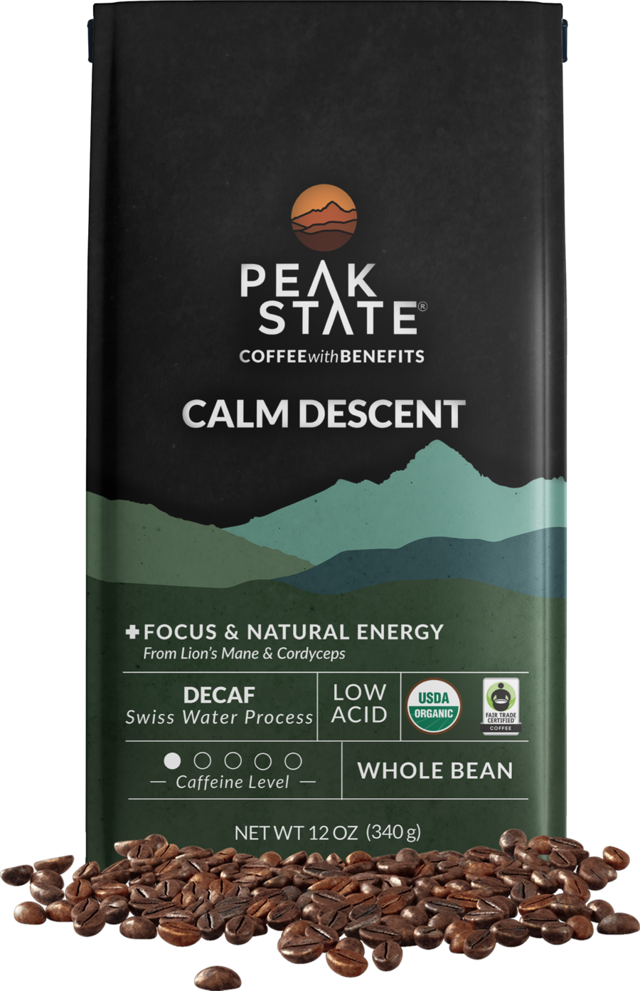 Wholesale Only - Case of 6 - CALM DESCENT Swiss Water Decaf