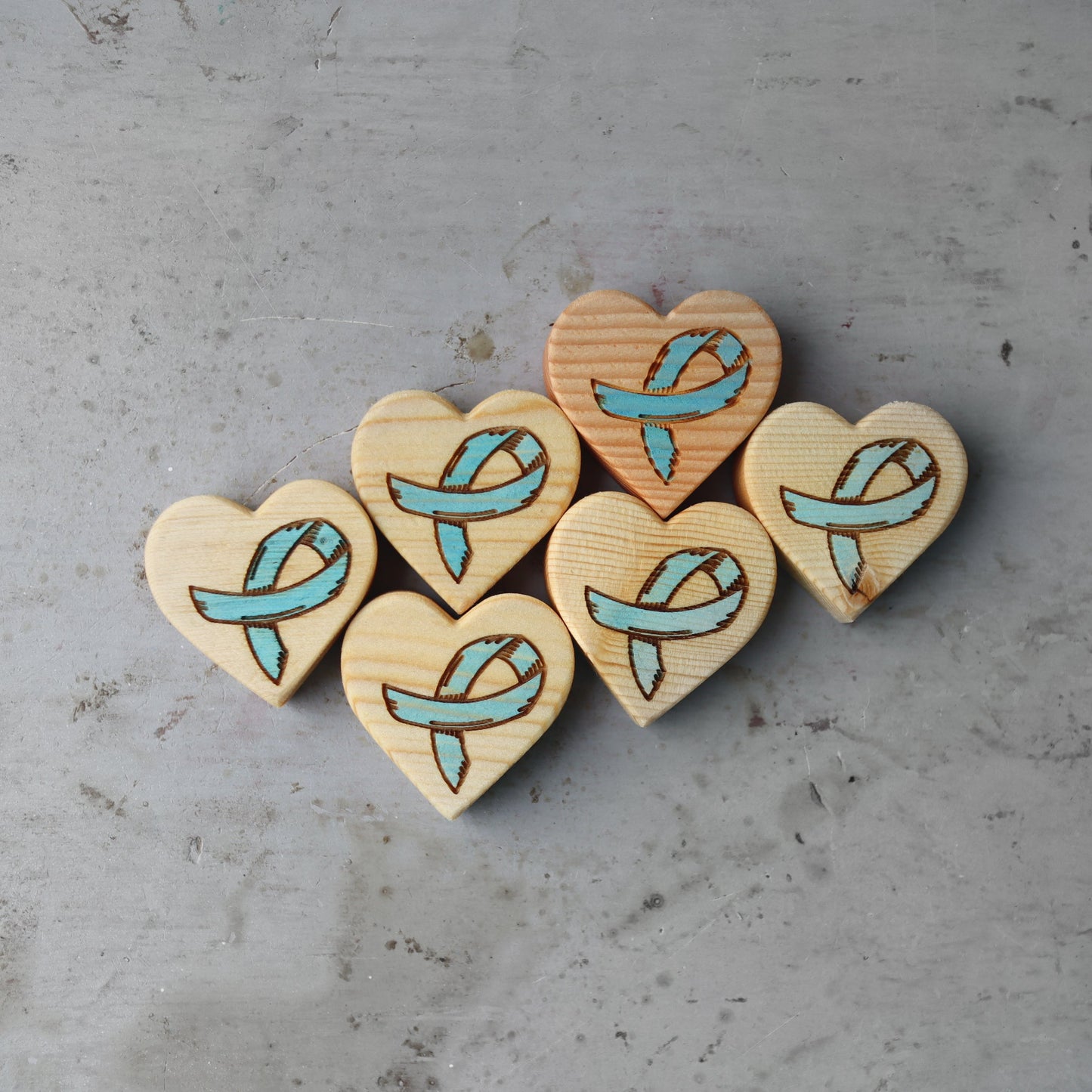 Cancer Awareness Hearts