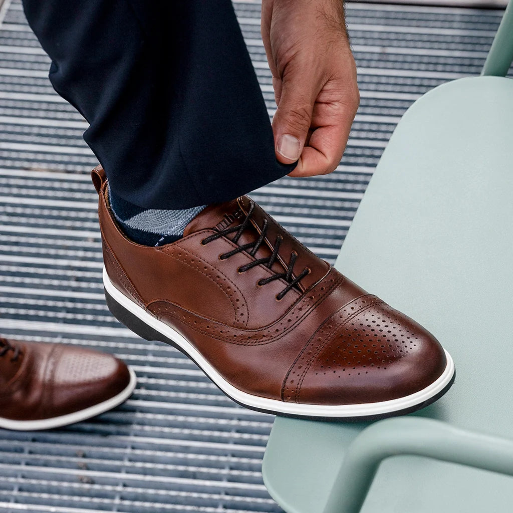 The Cap-Toe (Coffee) - Concordia Style Boutique