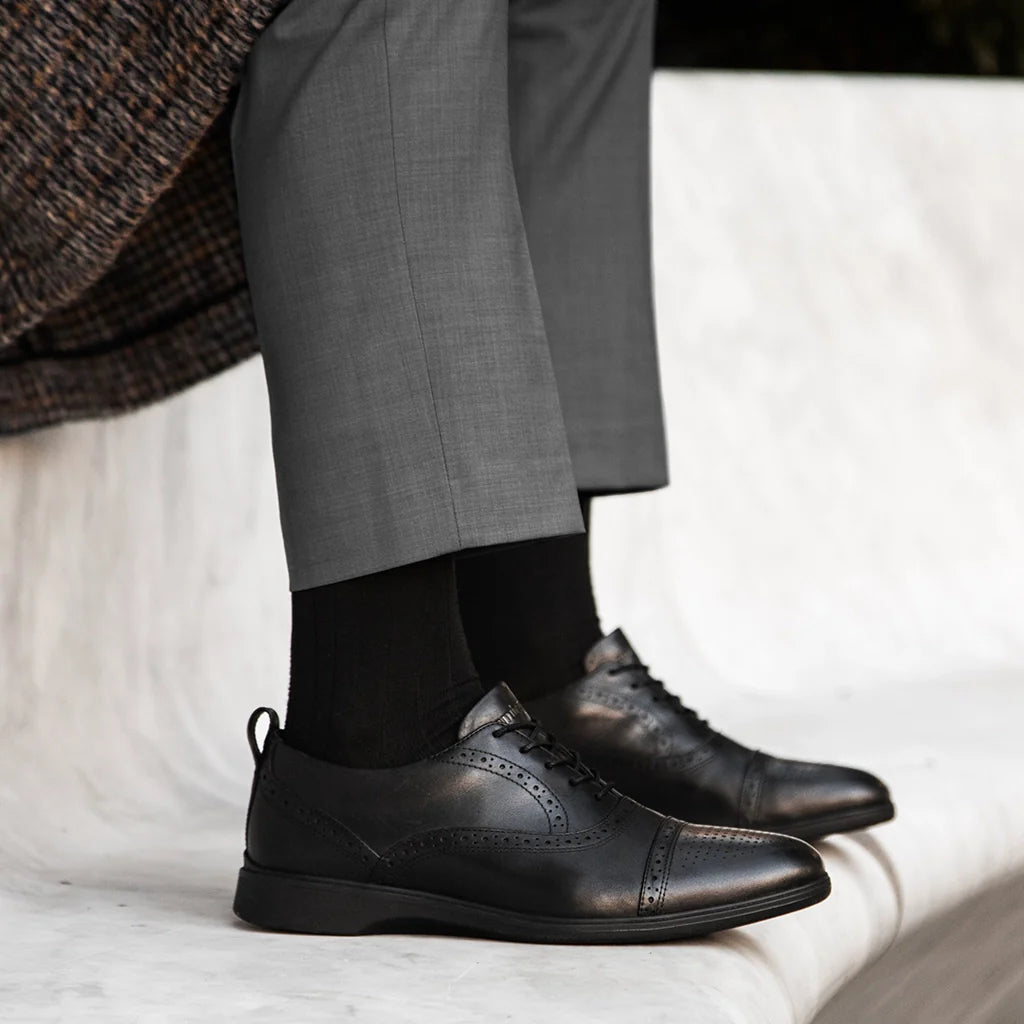 The Cap-Toe (Obsidian) - Concordia Style Boutique