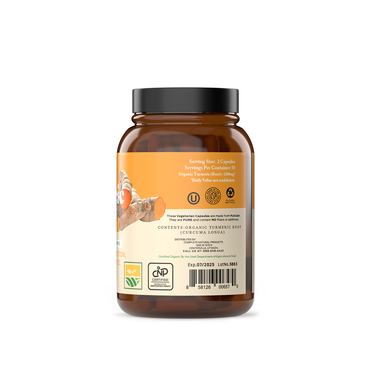 Organic Turmeric Capsules