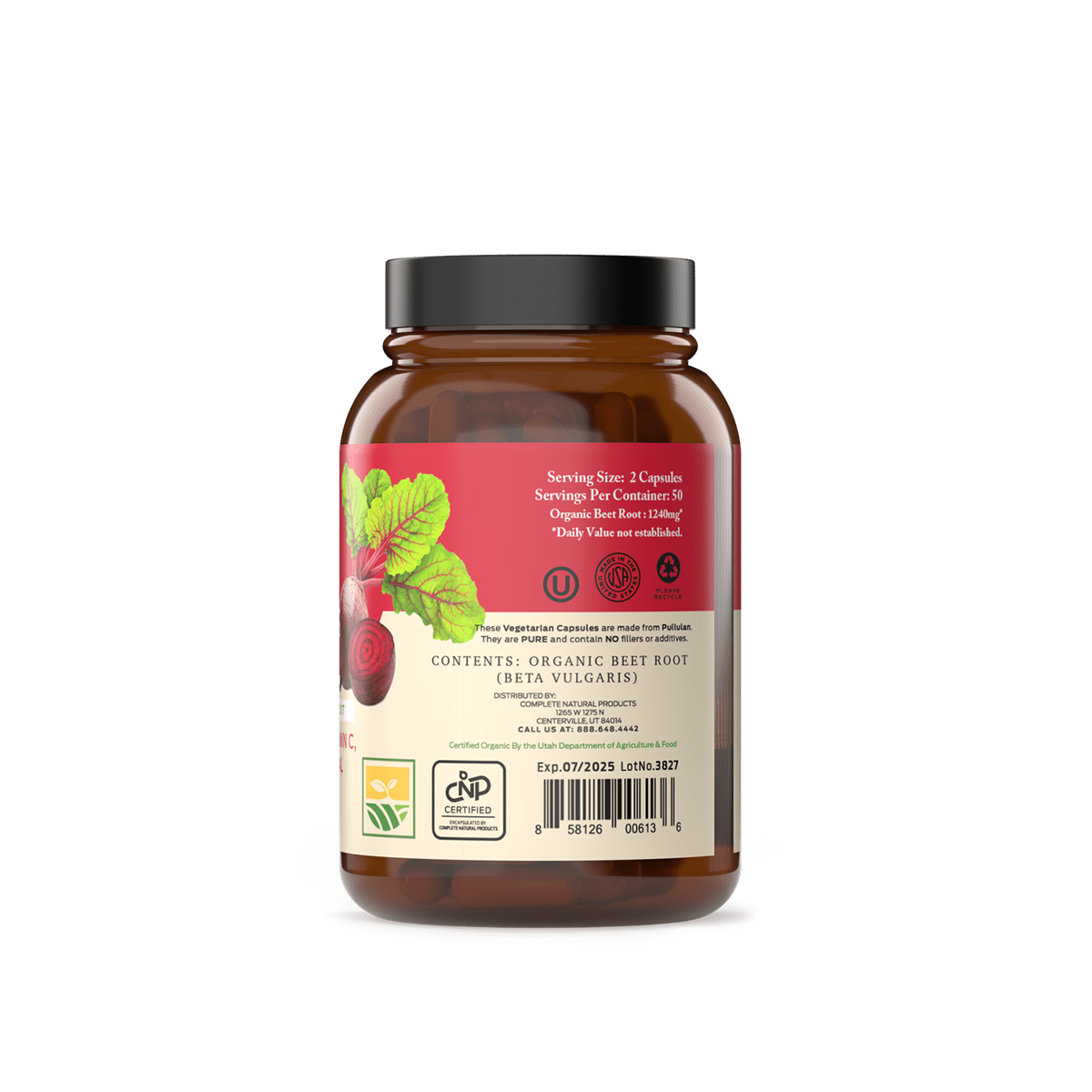 Organic Beet Capsules