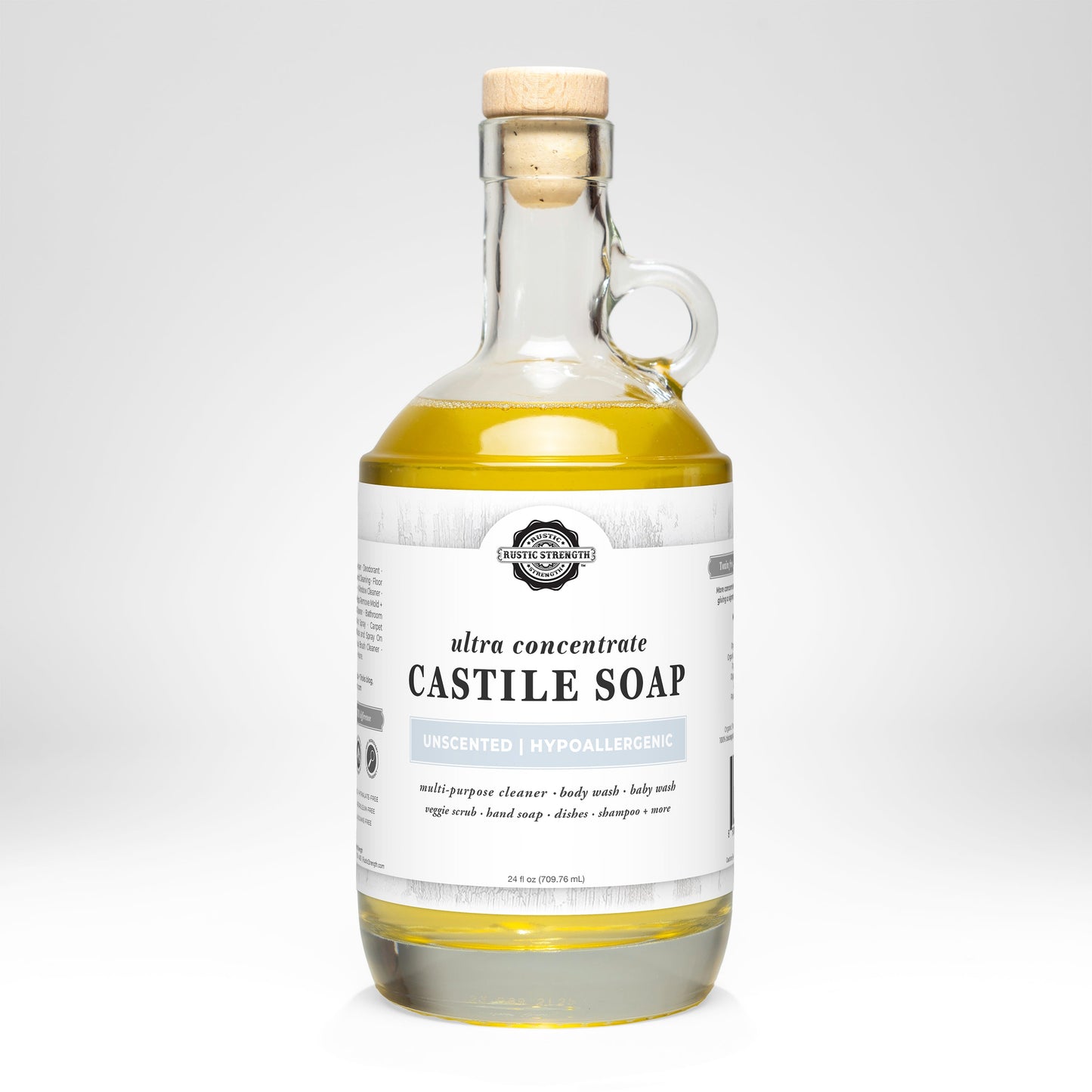 Castile Soap - Ultra Concentrate | Unscented - Concordia Style Boutique