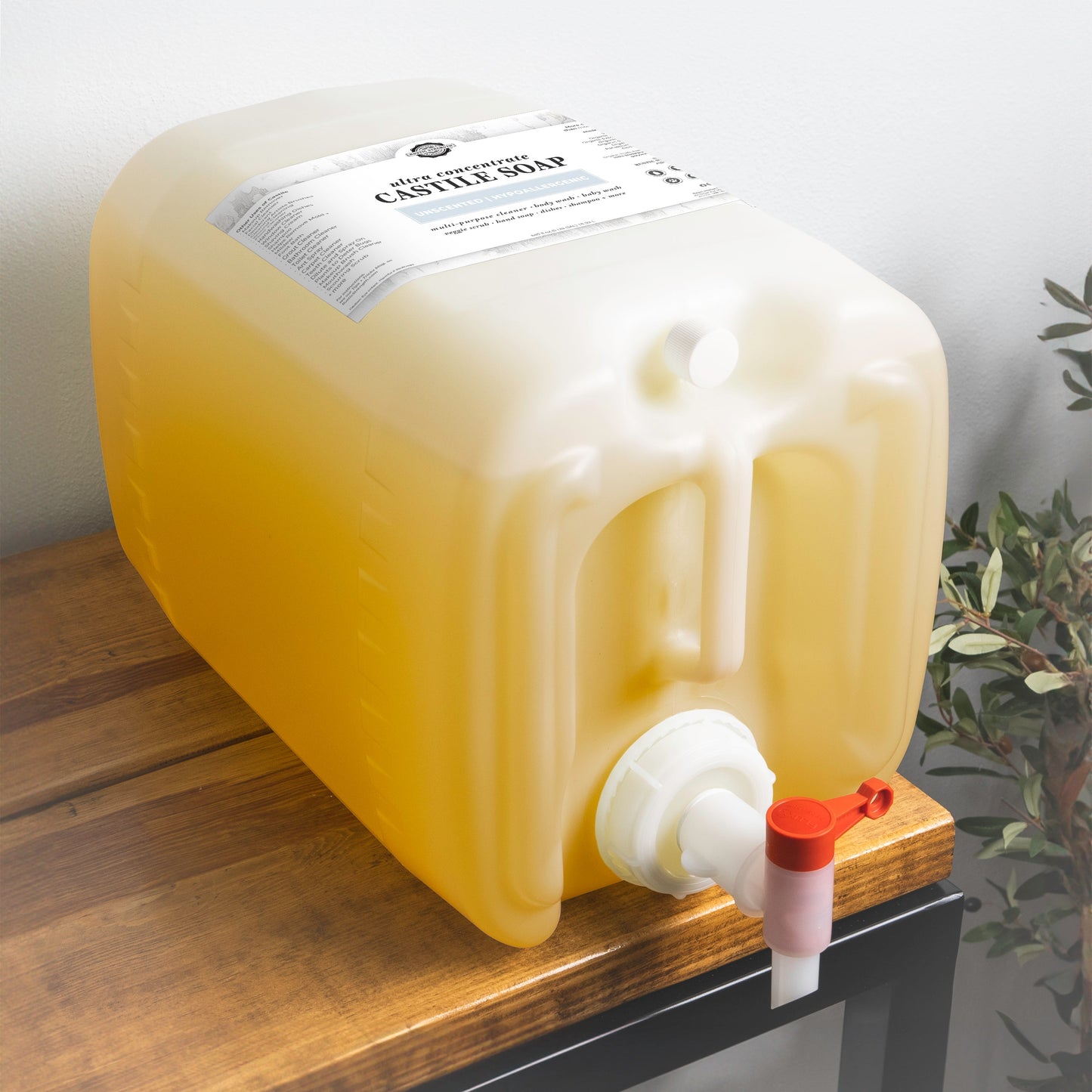 Castile Soap - Ultra Concentrate | Unscented - Concordia Style Boutique