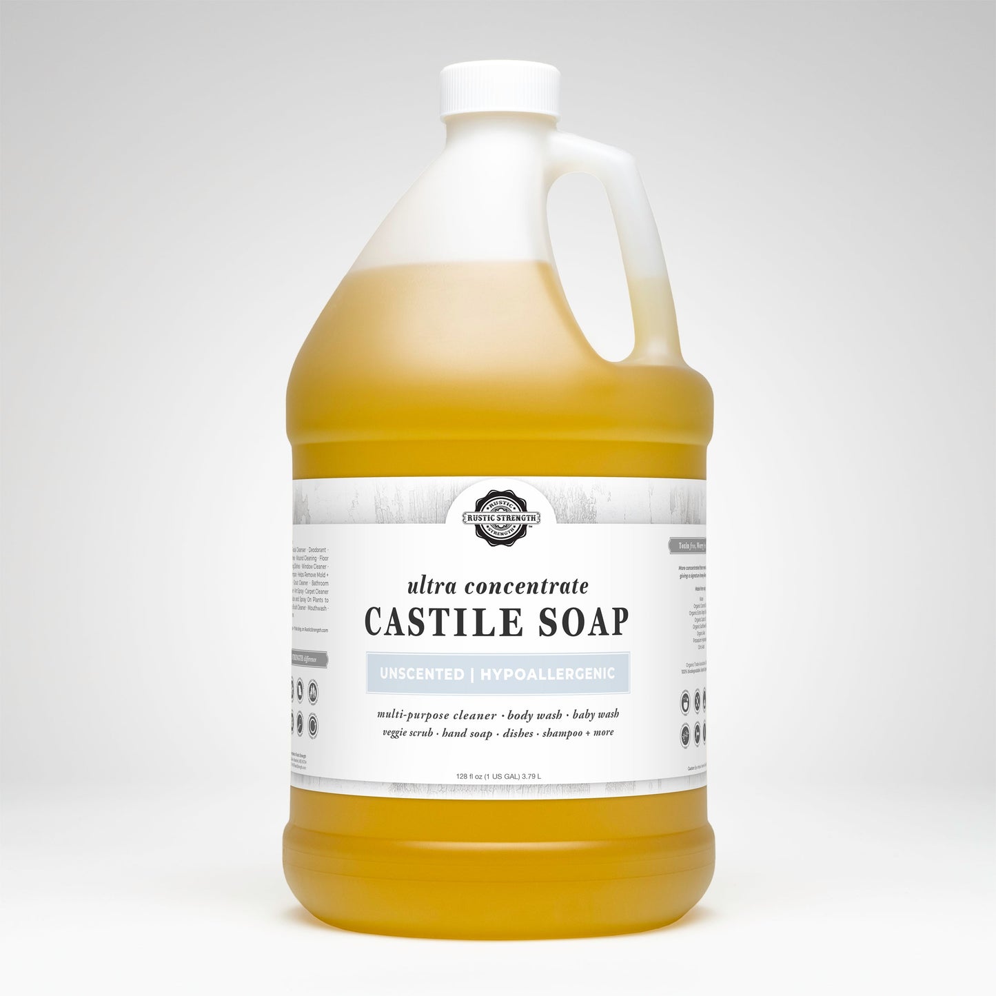 Castile Soap - Ultra Concentrate | Unscented - Concordia Style Boutique