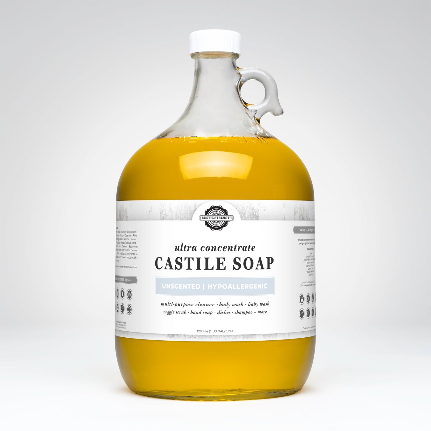 Castile Soap - Ultra Concentrate | Unscented - Concordia Style Boutique