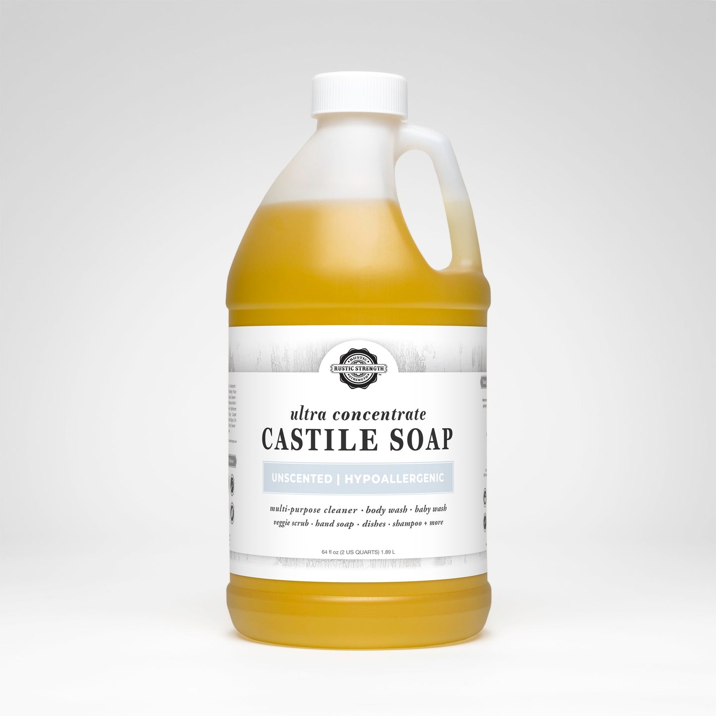 Castile Soap - Ultra Concentrate | Unscented - Concordia Style Boutique