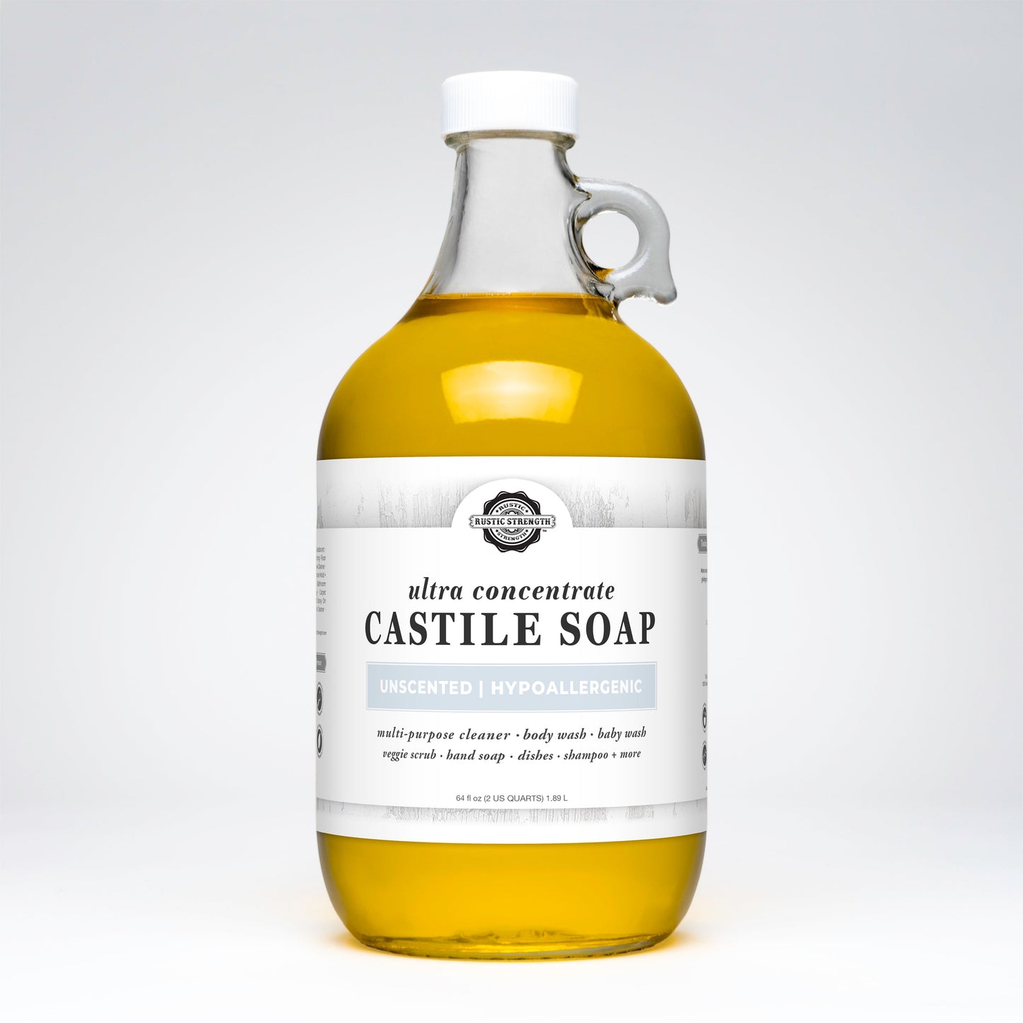 Castile Soap - Ultra Concentrate | Unscented - Concordia Style Boutique