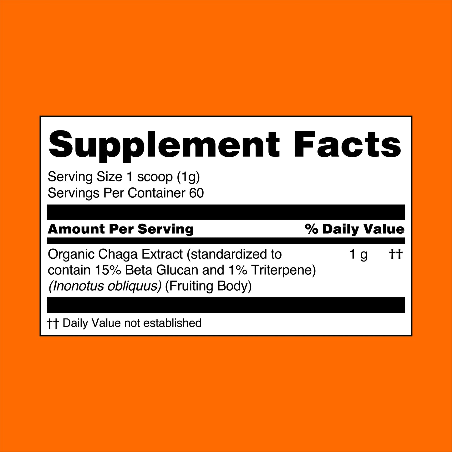 Chaga Mushroom Extract Powder - Concordia Style Boutique
