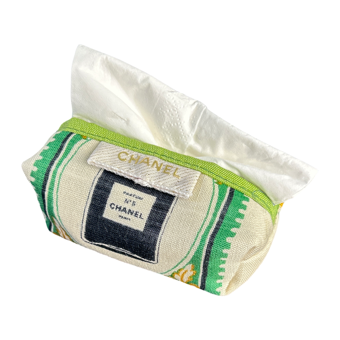 Stamps of the World Cashmere Vintage Scarf Travel Tissue Pouch