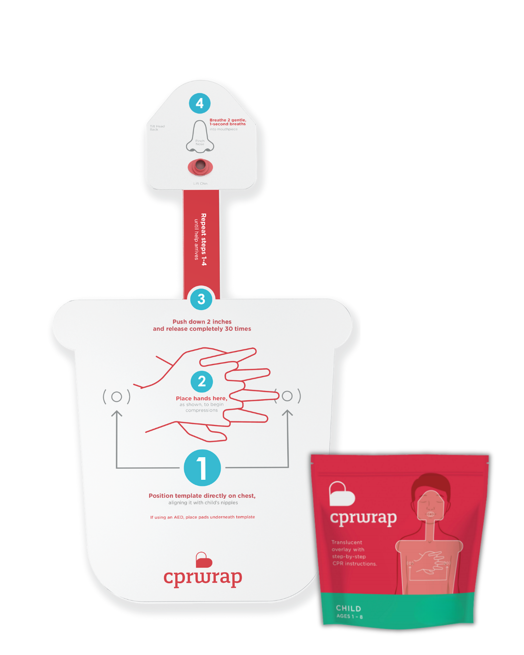 Child CPRWrap™ Aid, Ages 1 - 8