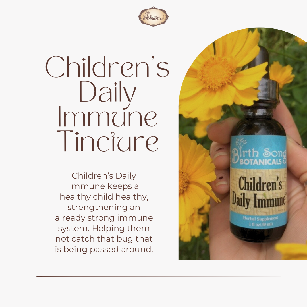Children's Daily Immune* Herbal Tincture with Astragalus Root 1 oz. - Concordia Style Boutique