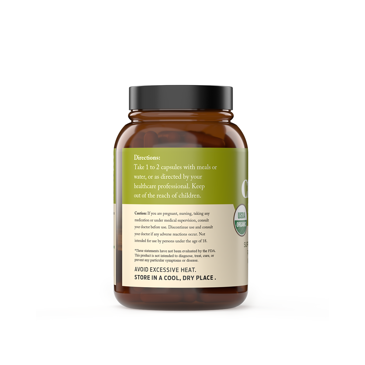 Organic Chlorella Capsules