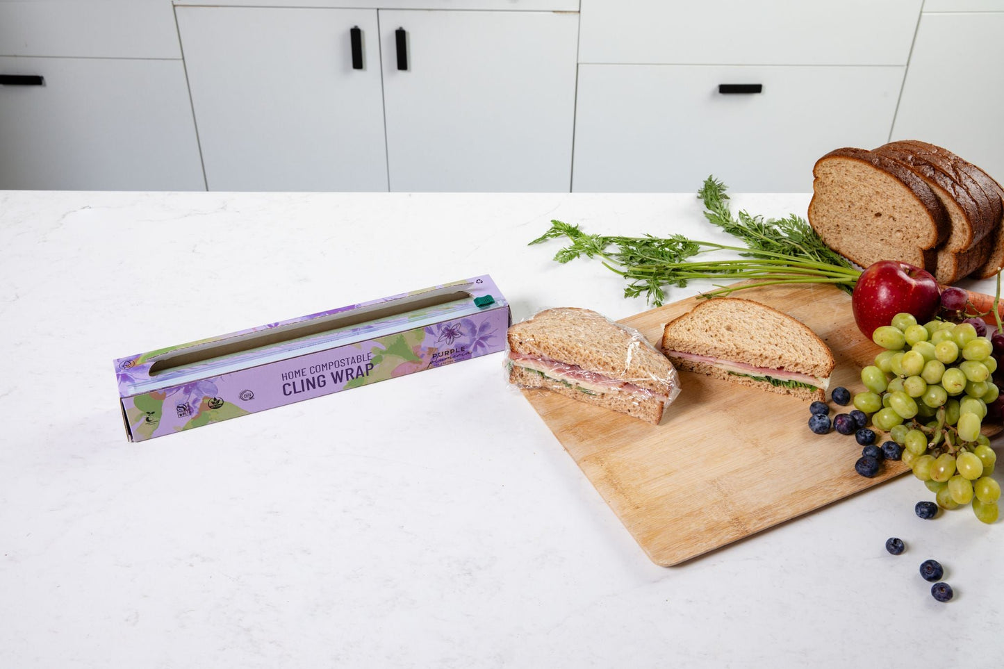 The Complete Eco Friendly Kitchen Bundle – Compostable Zip Bags, Cling wrap, Sponges & Trash Bags