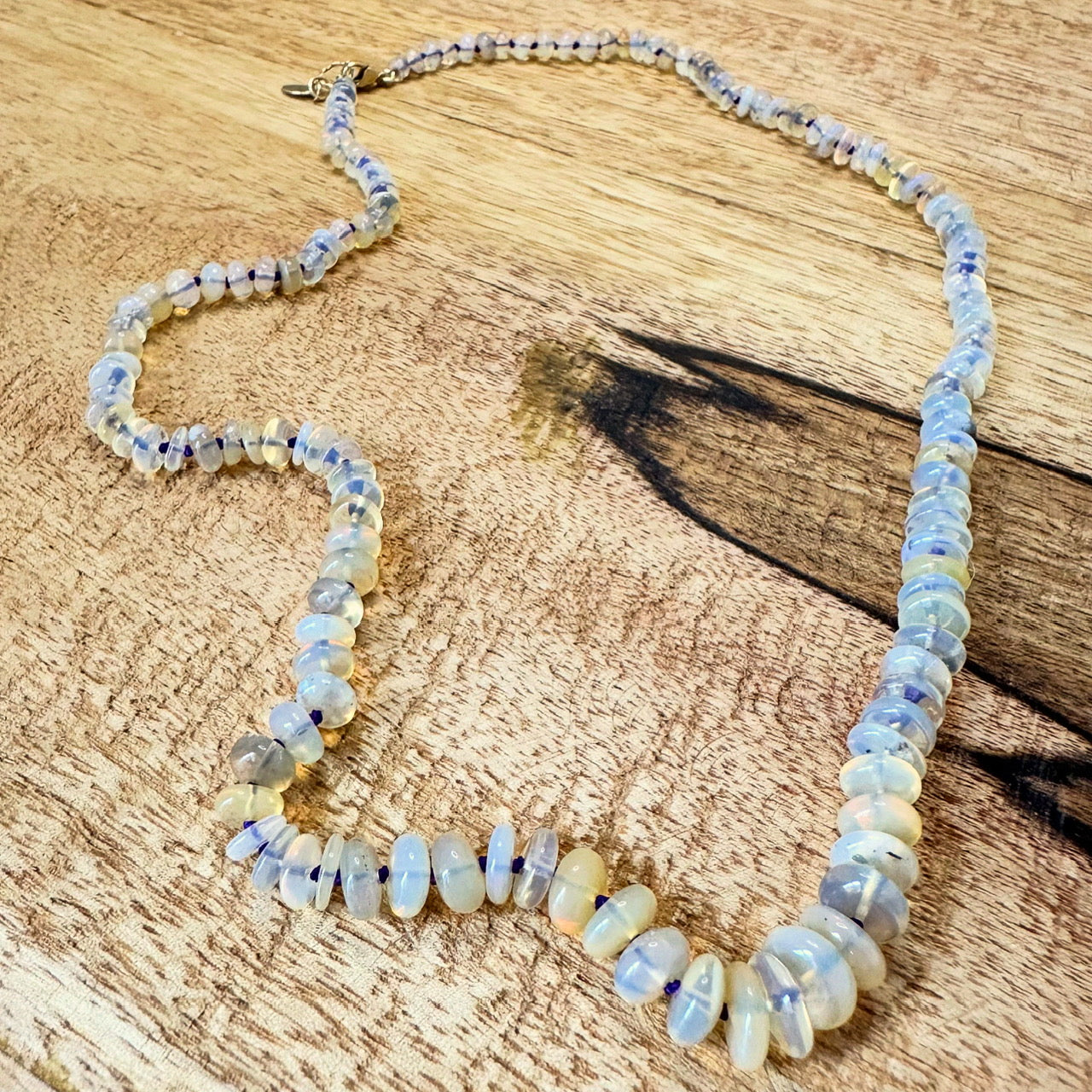 Opal Beaded Necklace