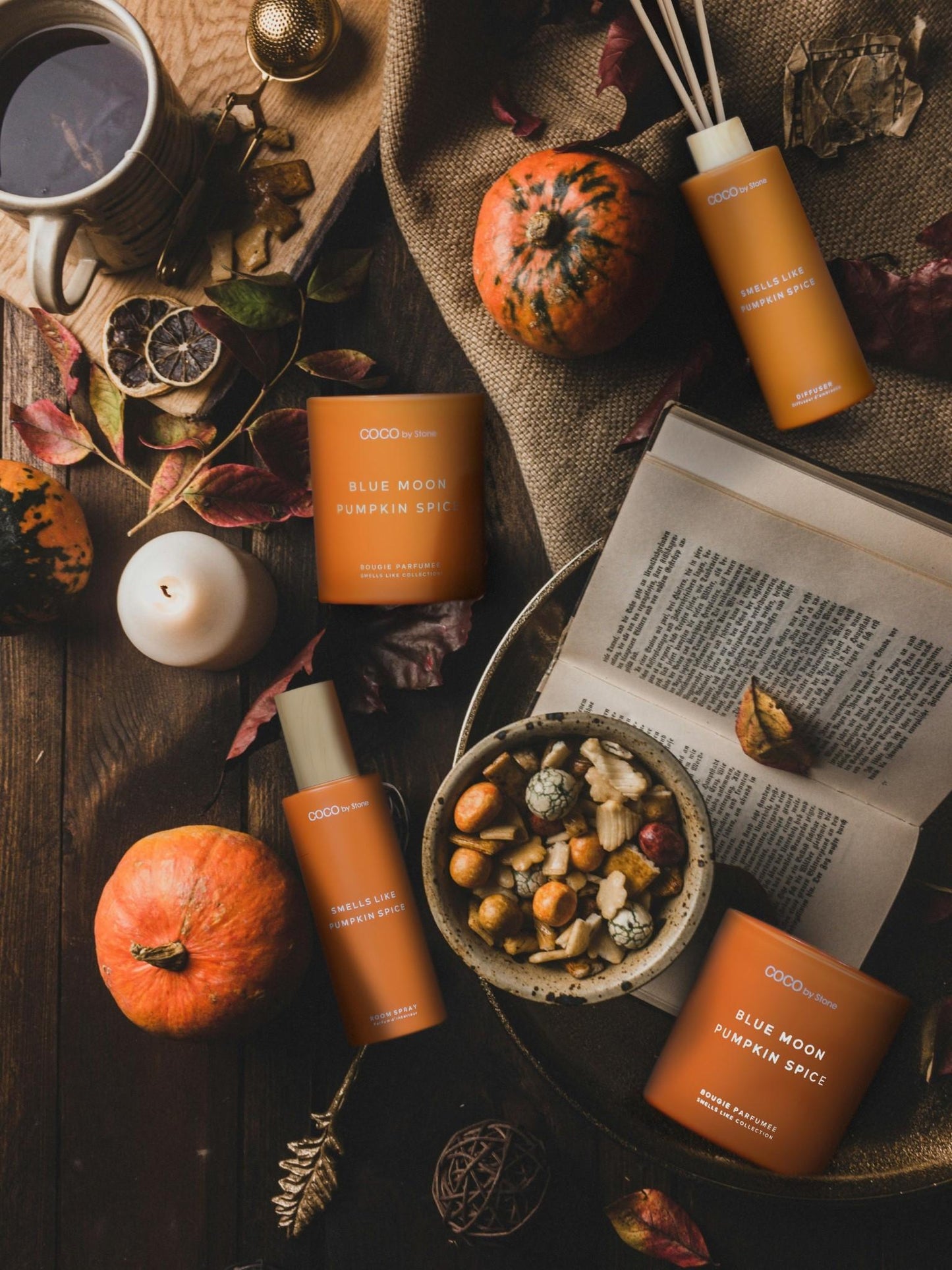 15oz Smells Like Blue Moon Pumpkin Spice Candle