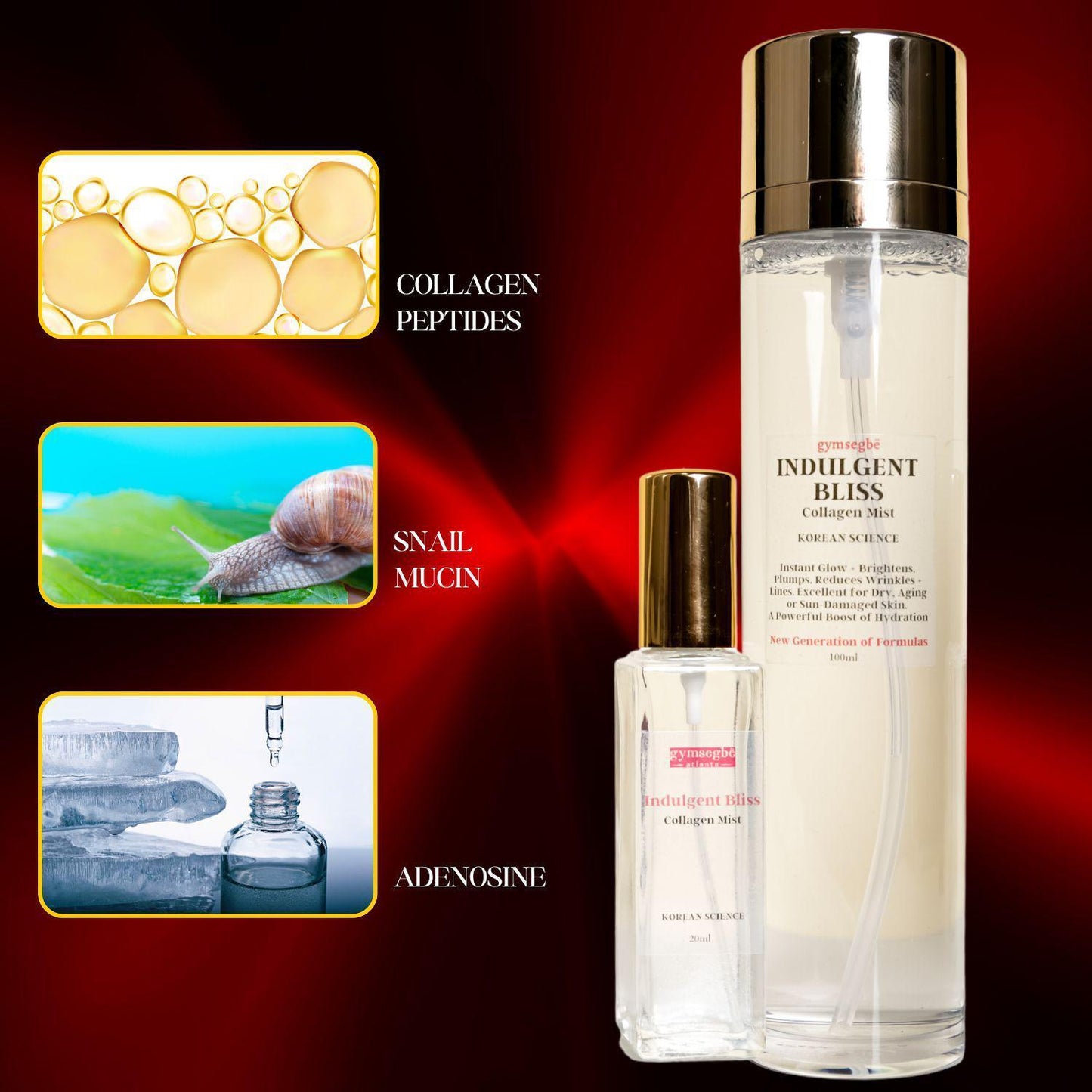 Indulgent Bliss Collagen Facial Mist - Concordia Style Boutique