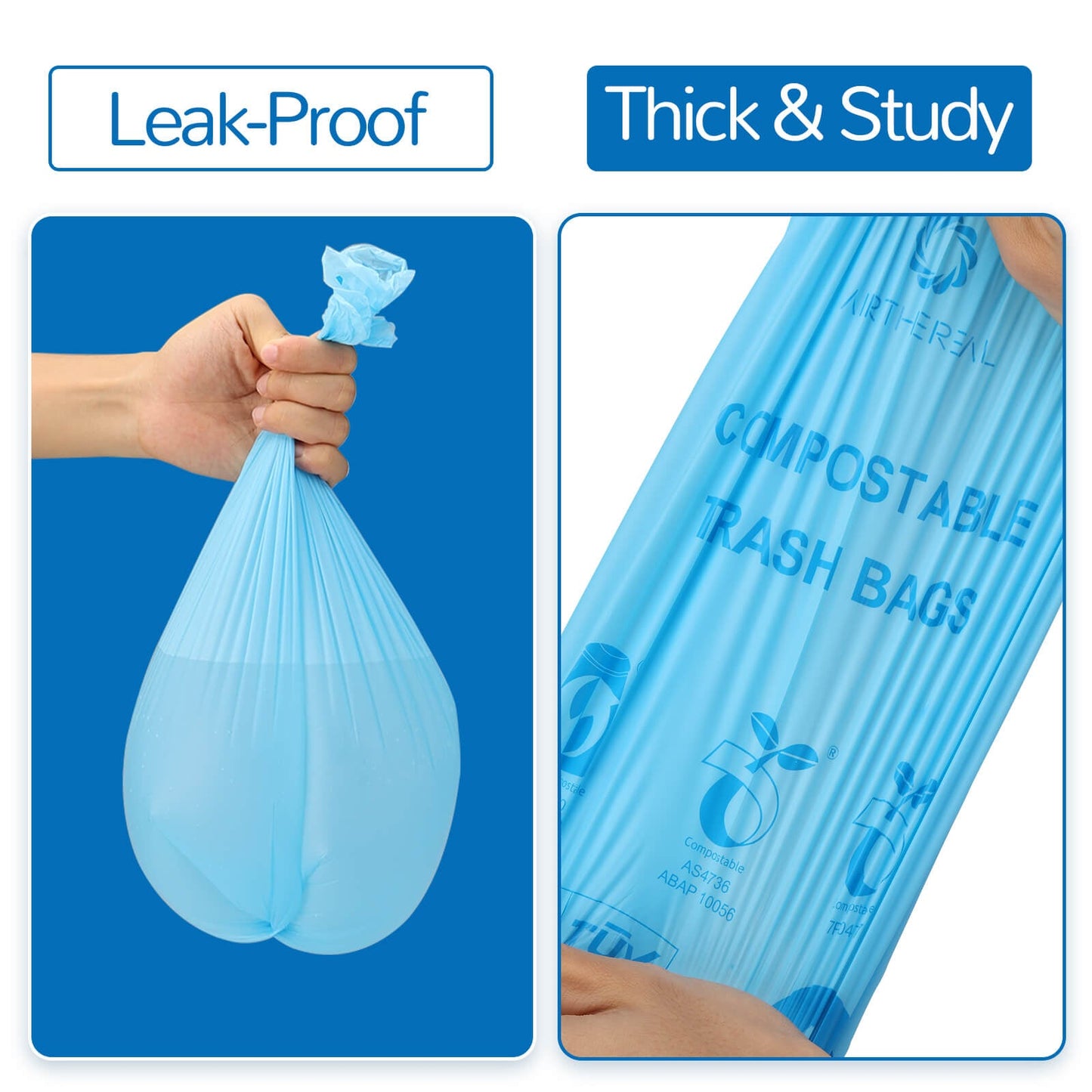 1.6 Gallon Compostable Trash Bags - Concordia Style Boutique
