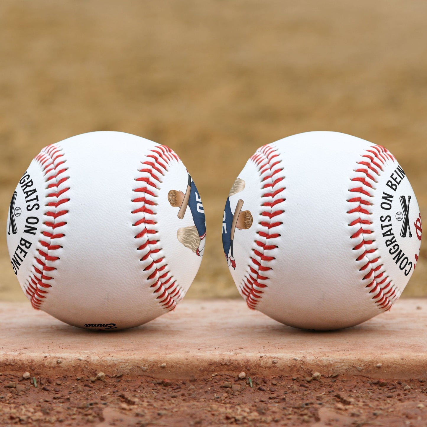 Personalized Baseball - "Congrats On Being My Boyfriend - From Your Best Catch " - Premium Baseball from Concordia Style Boutique - Just $26.82! Shop now at Concordia Style Boutique