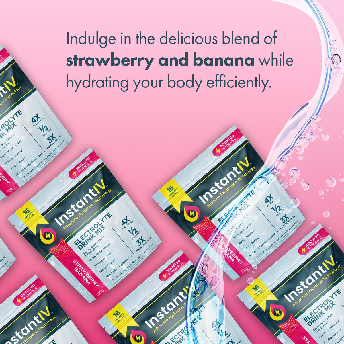 Strawberry Banana - Electrolytic Powder - Concordia Style Boutique
