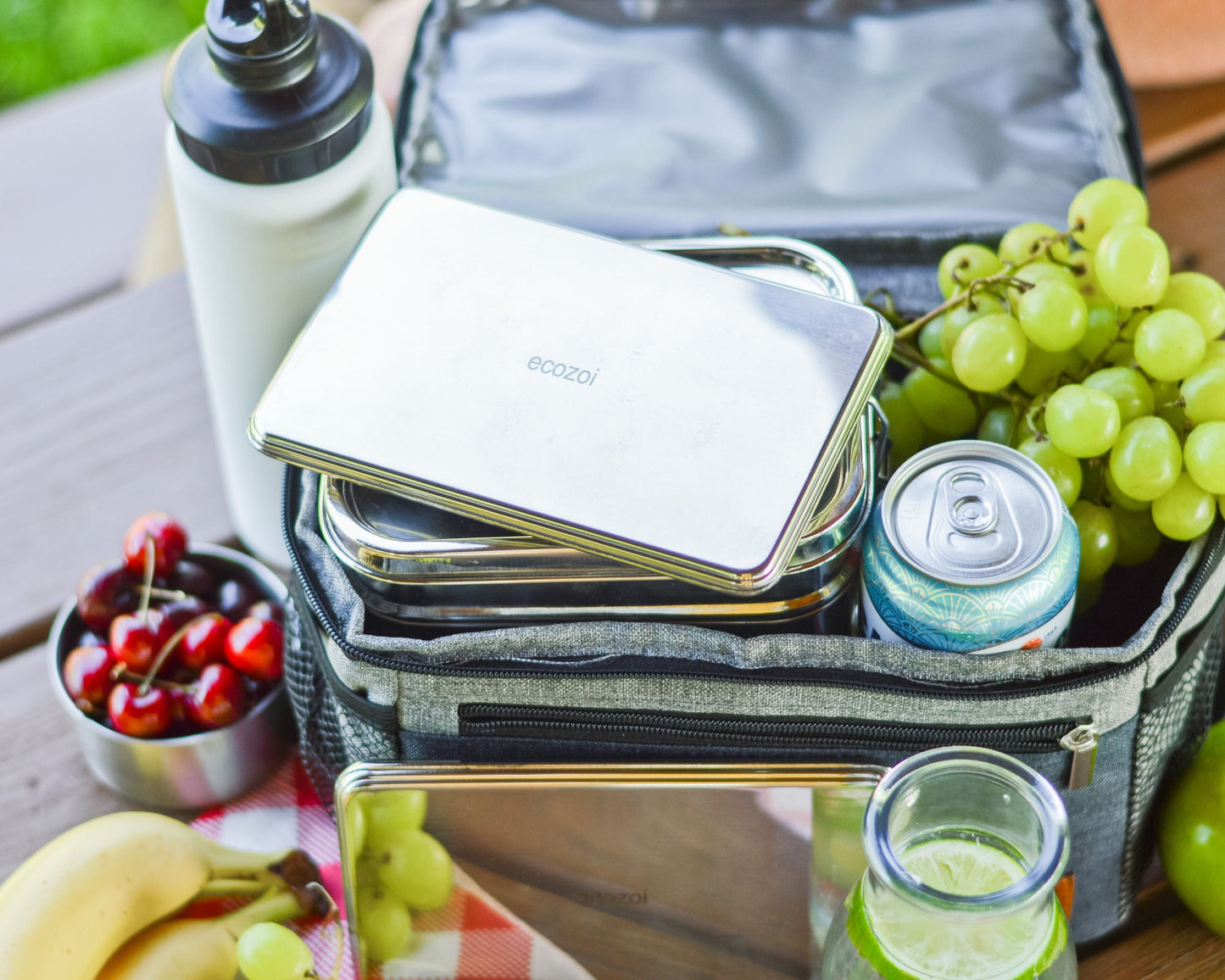 Stainless Steel Freezer PACKS FOR LUNCH Boxes and Lunch Bags, 2 Pack - Concordia Style Boutique