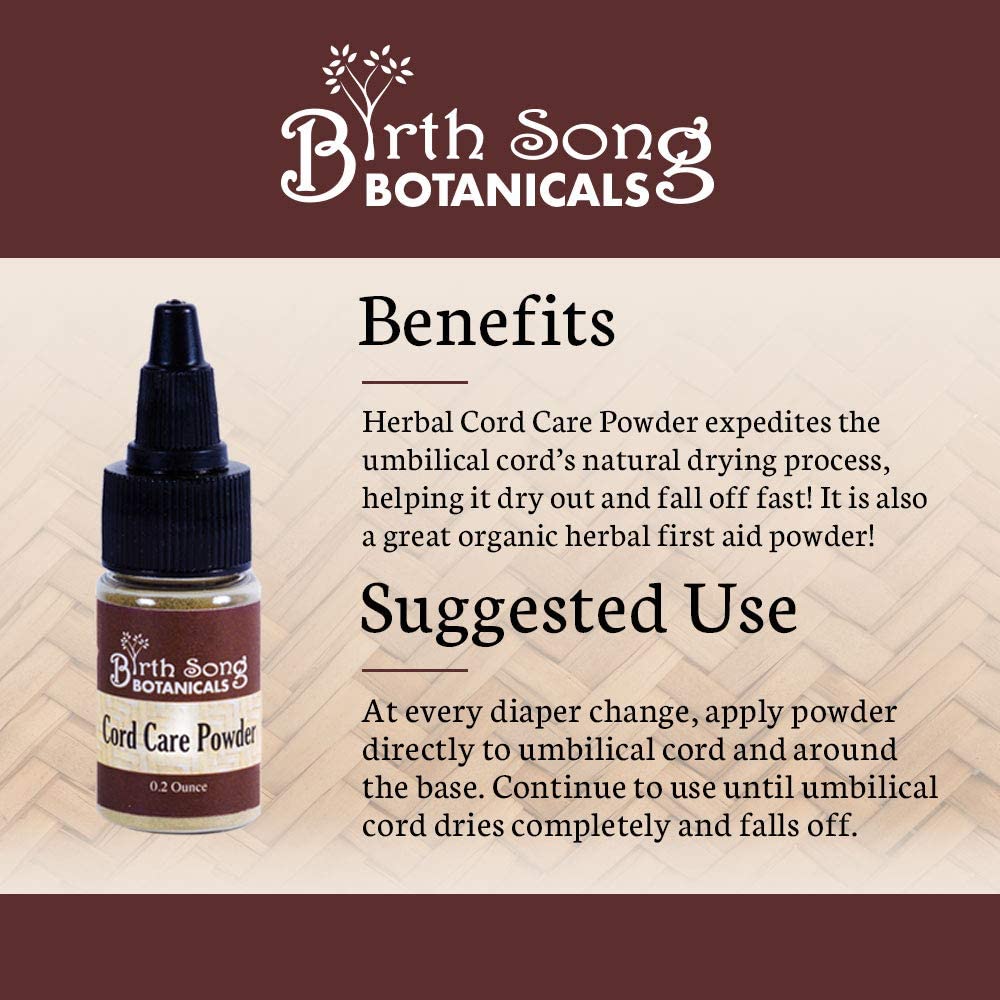 Umbilical Cord Care Powder Made with Organic Herbs To Support The Umbilical Cord Drying Process* - Concordia Style Boutique