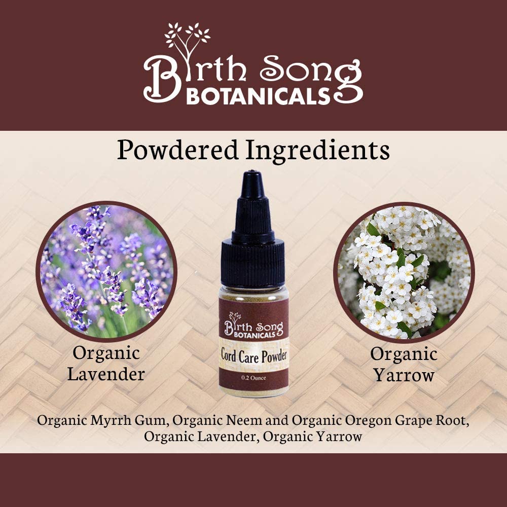 Umbilical Cord Care Powder Made with Organic Herbs To Support The Umbilical Cord Drying Process* - Concordia Style Boutique