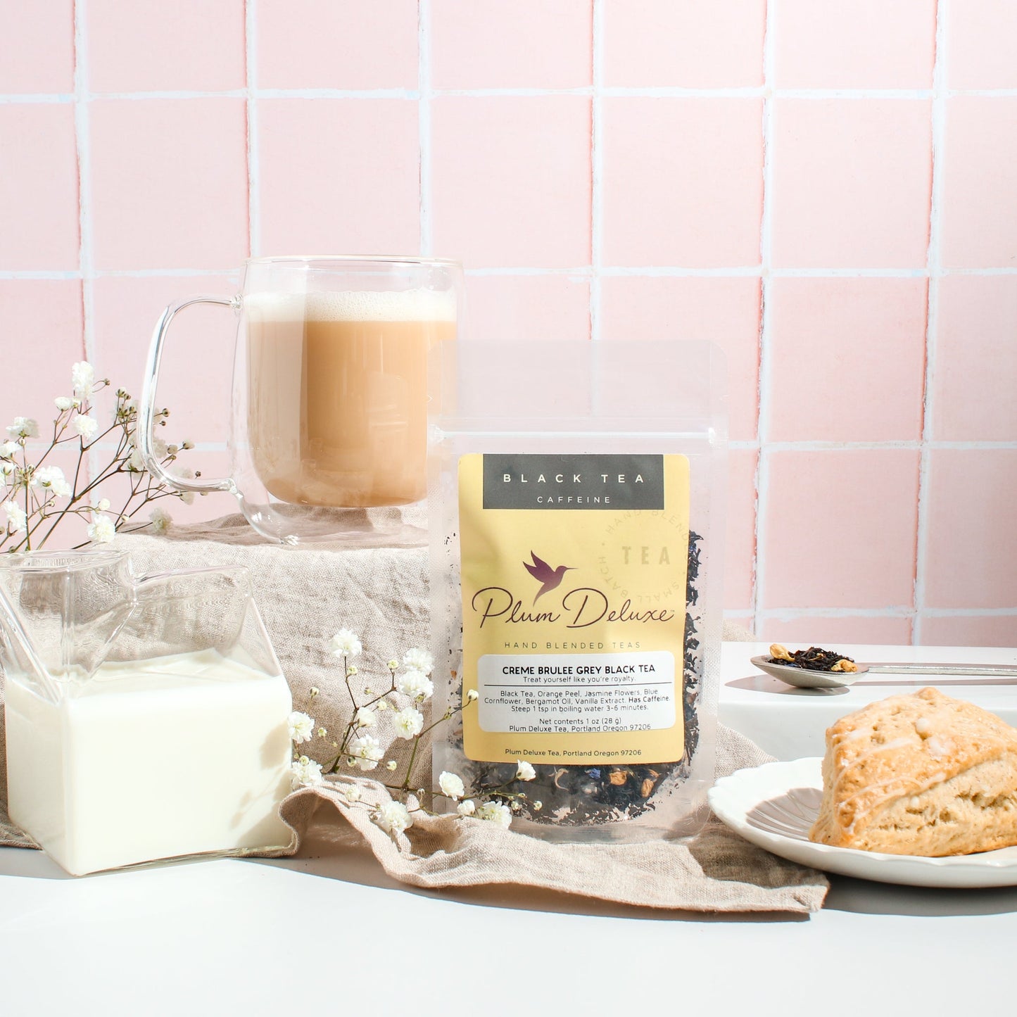 Creme Brulee Earl Grey Black Tea - Concordia Style Boutique