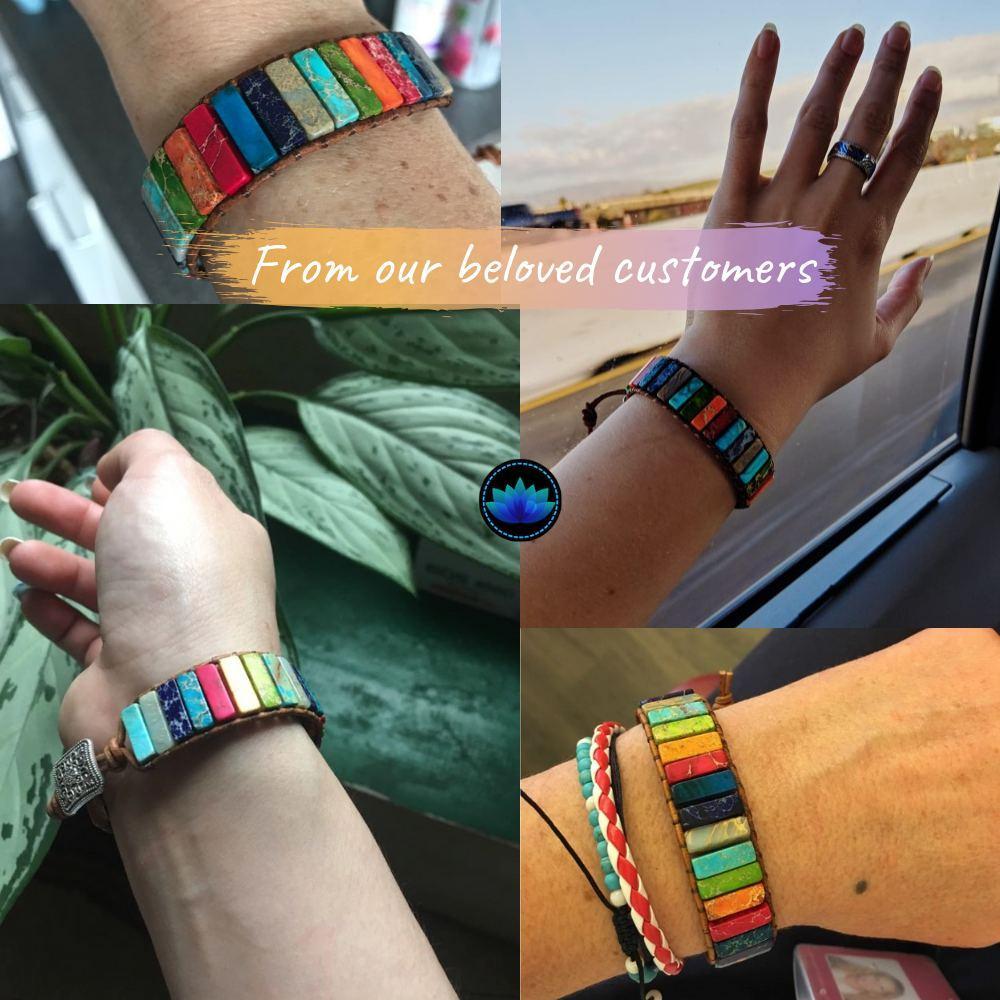 Color Burst Positivity Bracelet