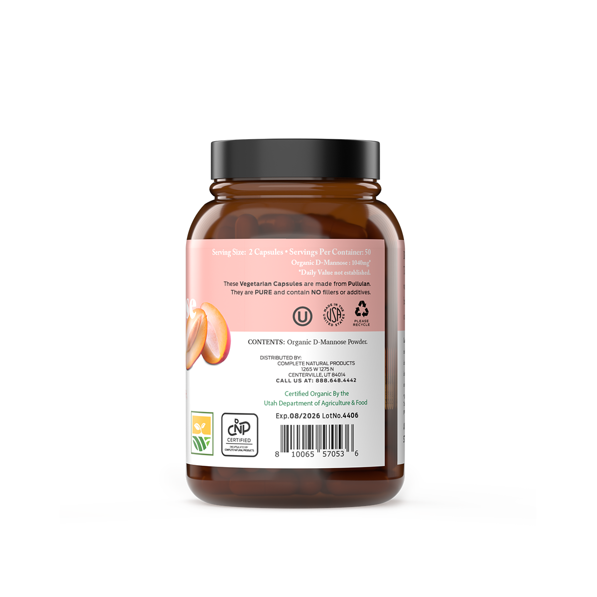 Organic D-Mannose Capsules