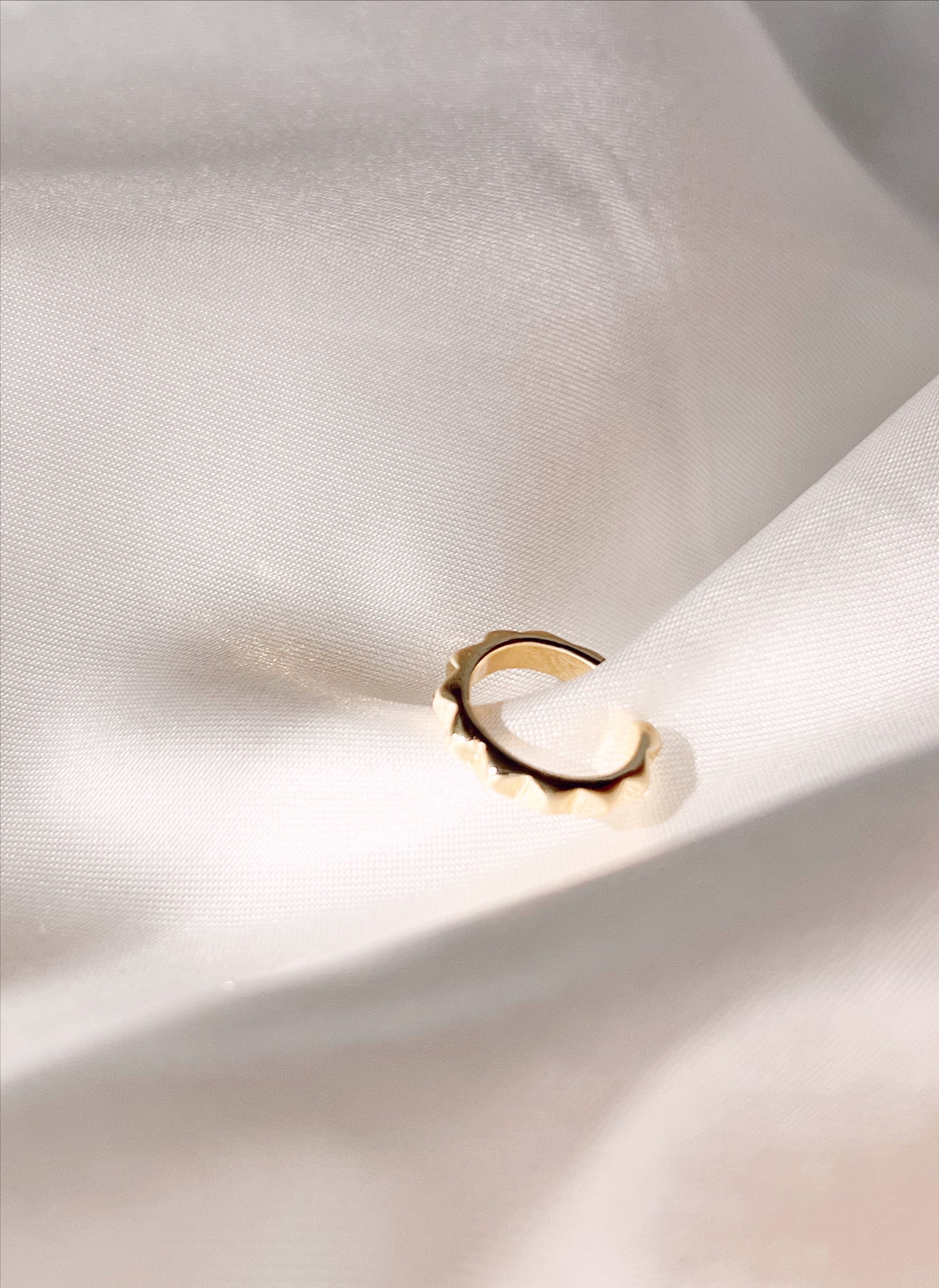Edge Gold Cuff - Concordia Style Boutique
