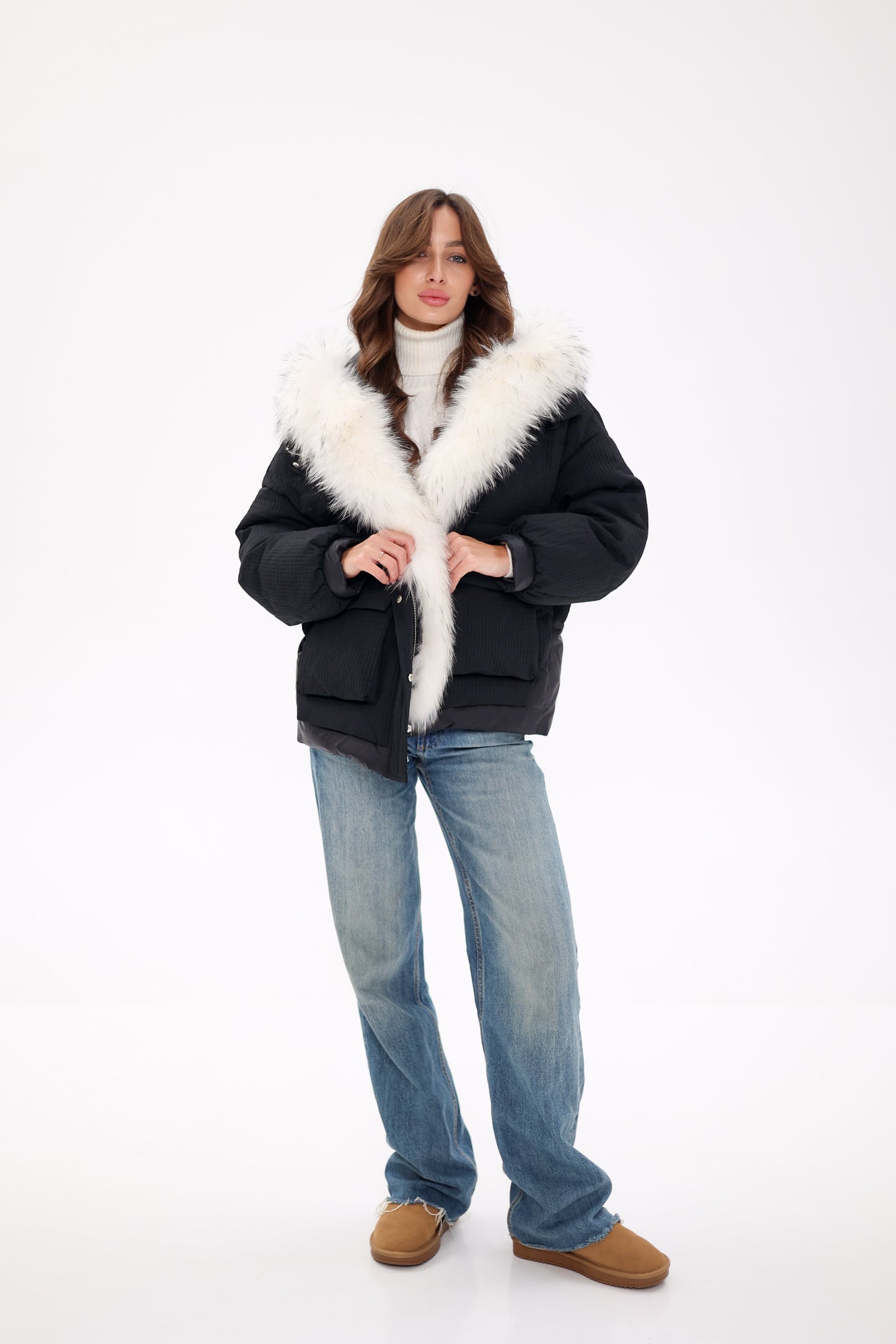 Genuine Fur Down Fill Parka