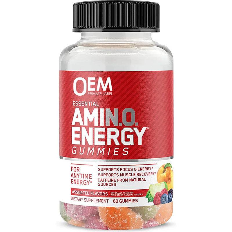 Energy gummies amino acids exercise and fitness gummies - Concordia Style Boutique