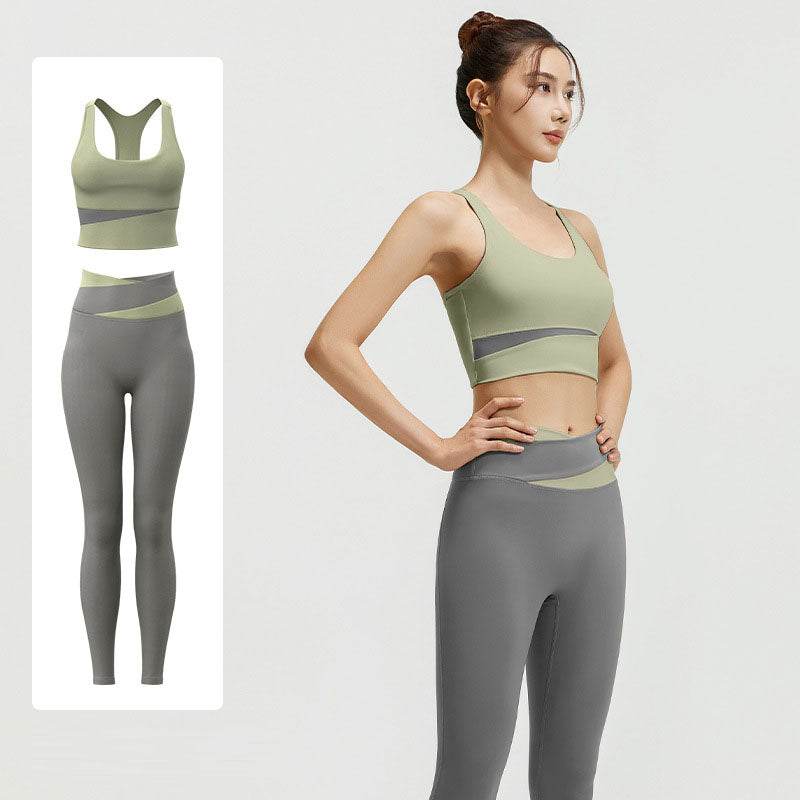 High waisted and abdominal yoga suit - tight fitting and hip lifting - Concordia Style Boutique