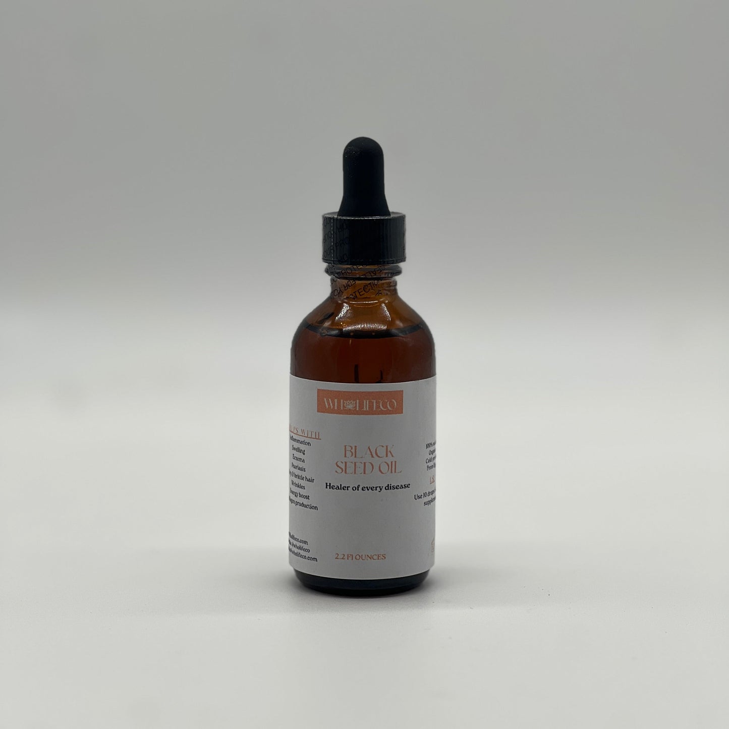 Black Seed Oil - Organic & Cold pressed - Concordia Style Boutique