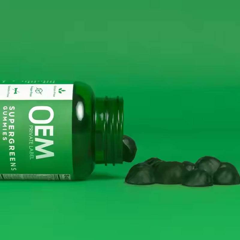Vegetarian Chlorophyll Gummies - Super Green Vitamin Gummies - Concordia Style Boutique