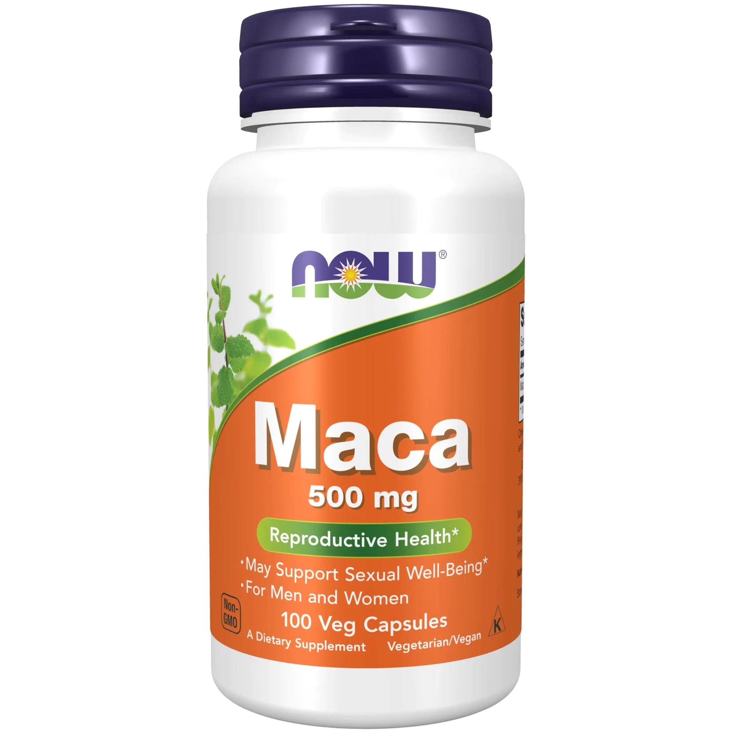 Maca Supplement (Lepidium meyenii) 500 mg For Men and Women Reproductive Health - 100 Veg Capsules - Concordia Style Boutique