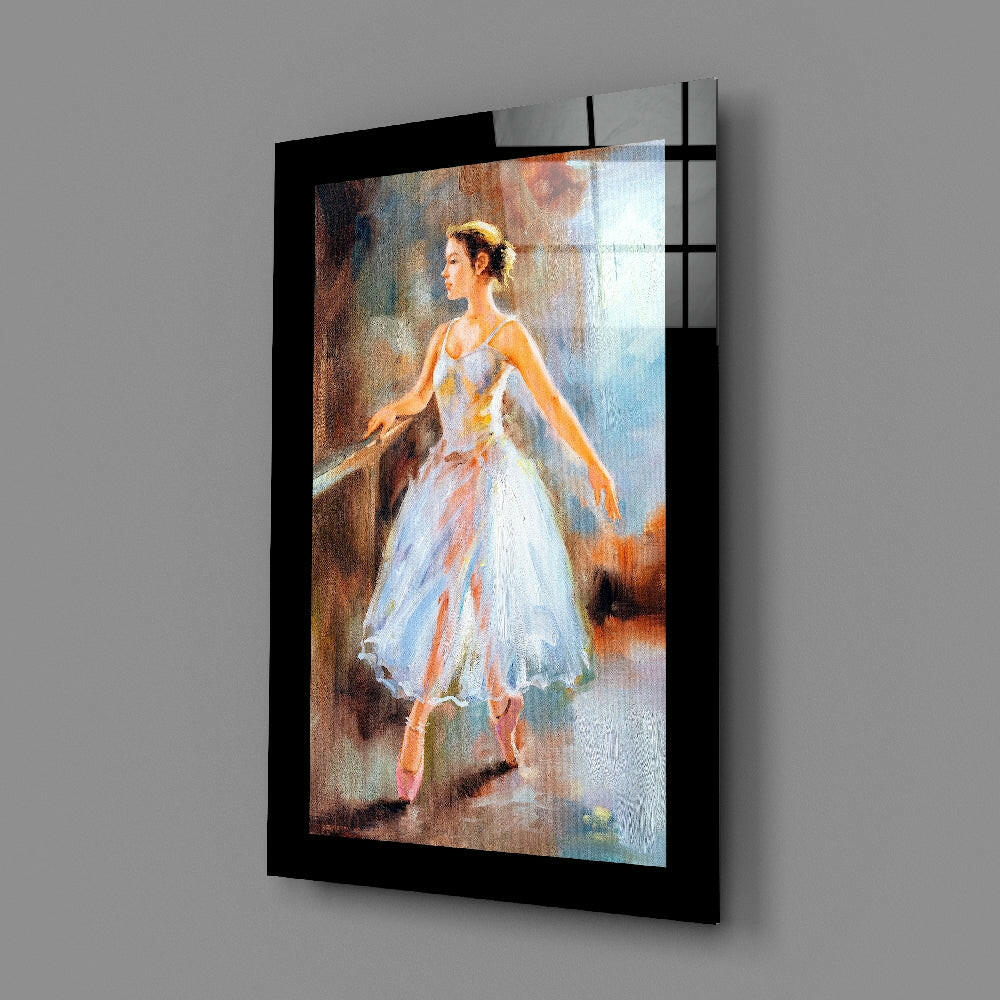 Ballerina Glass Wall Art