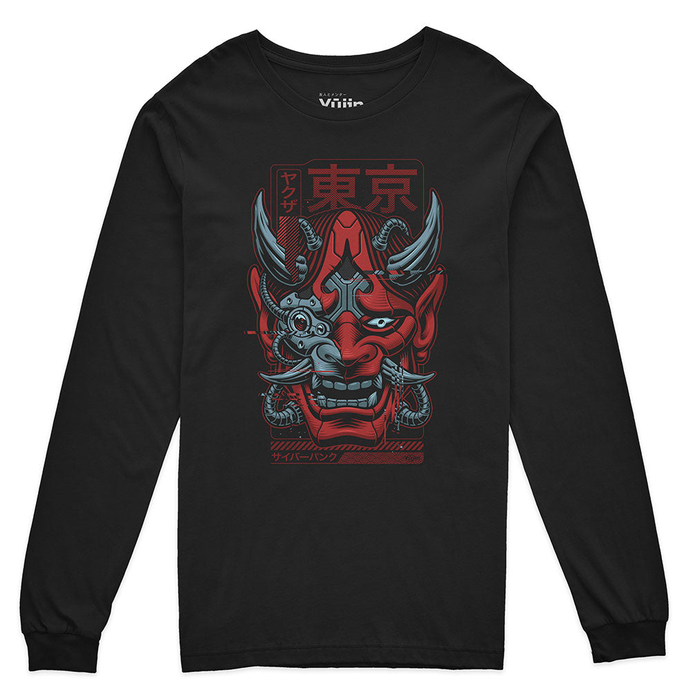 Demon Cyborg Long Sleeve T-Shirt