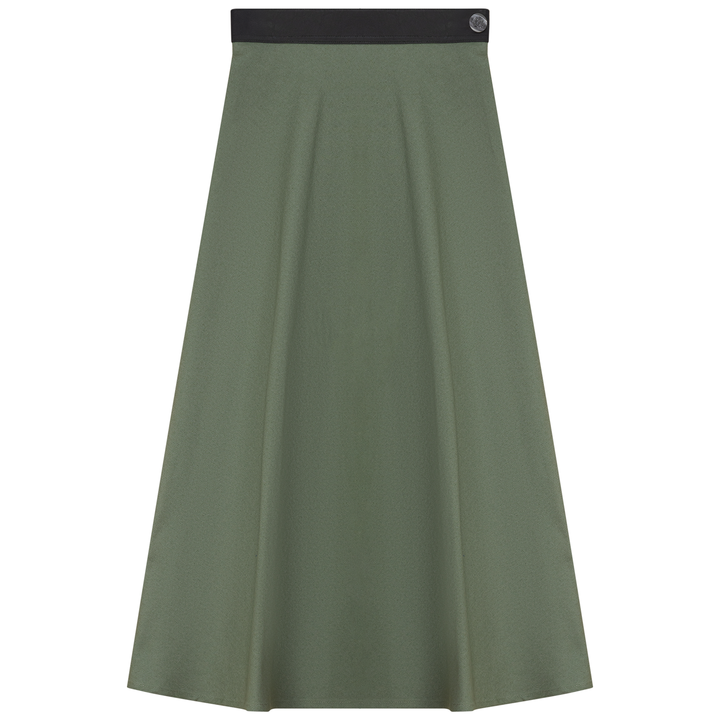 Stretch Leather Waistband Skirt - Concordia Style Boutique